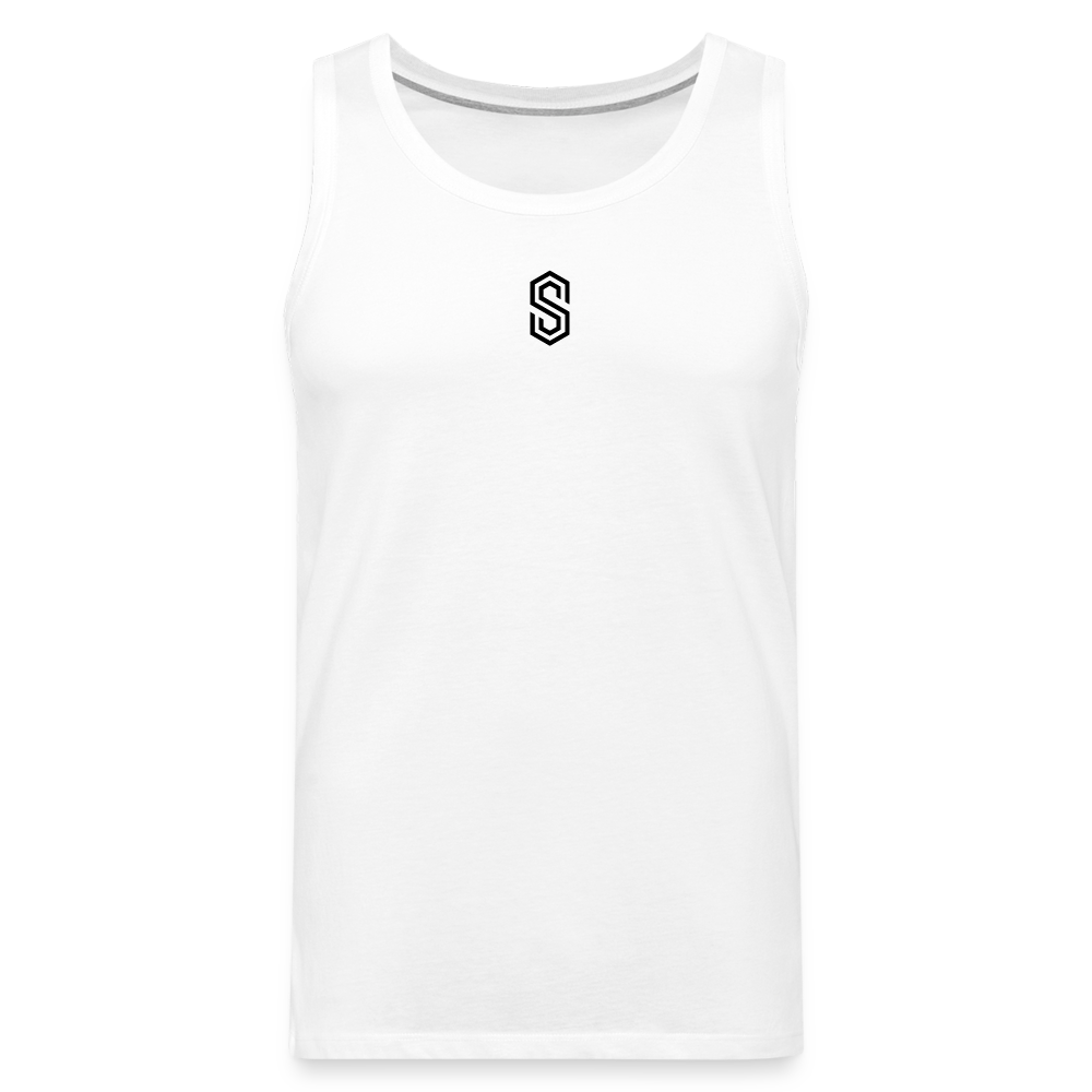 stellar pump loading tank top black - white