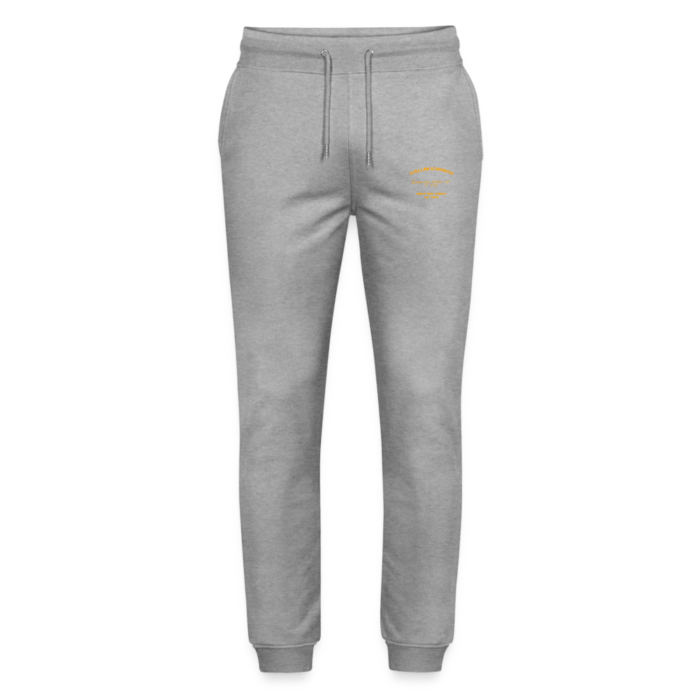 Stellar strength platinum edition joggers orange - heather grey