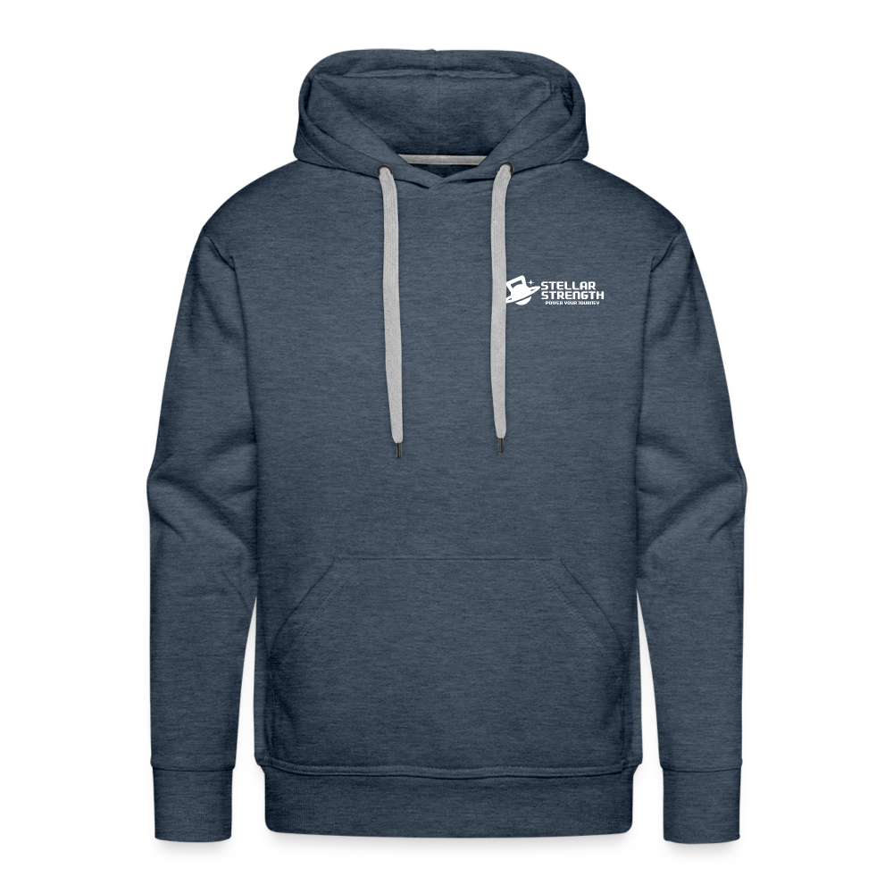 Men’s Premium Hoodie - heather denim