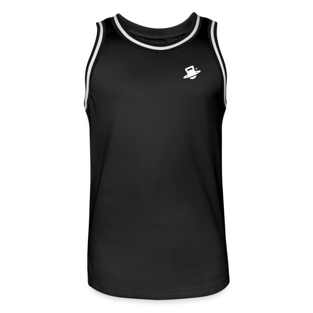 Men's Basketball Jersey - black/white