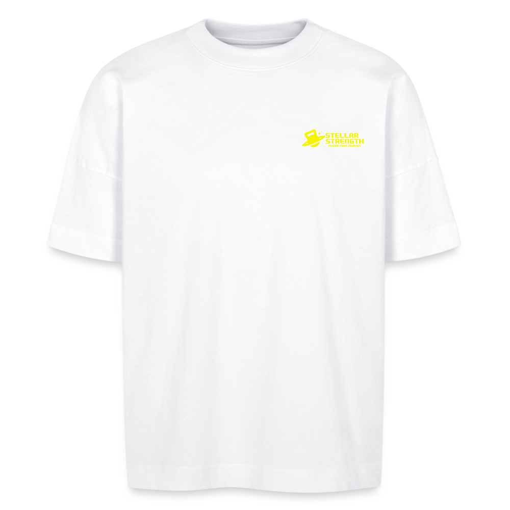 Stellar strength original oversize T-shirt yellow - white