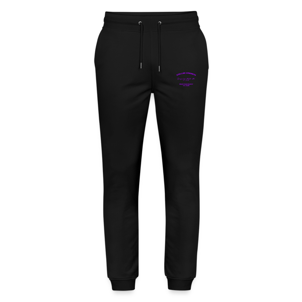 Stellar strength platinum edition joggers violet - black