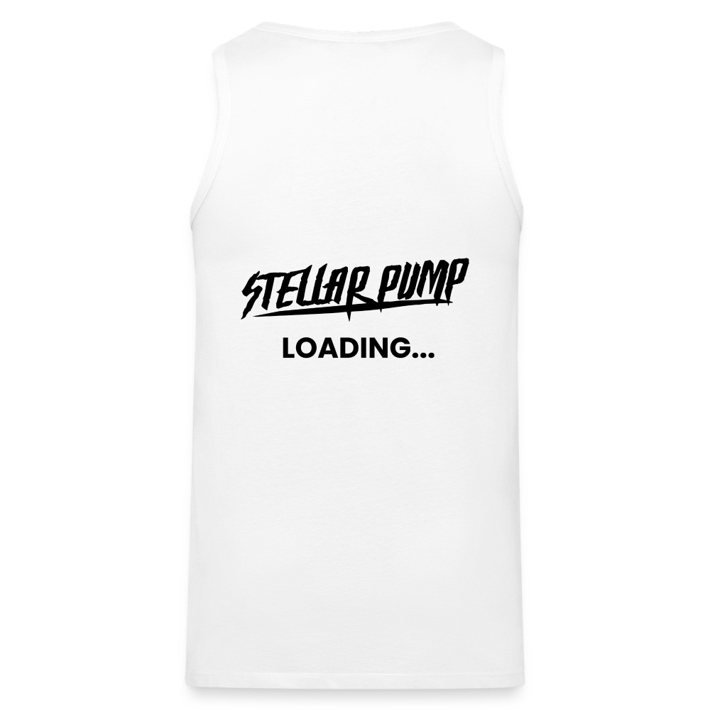 stellar pump loading tank top black - white